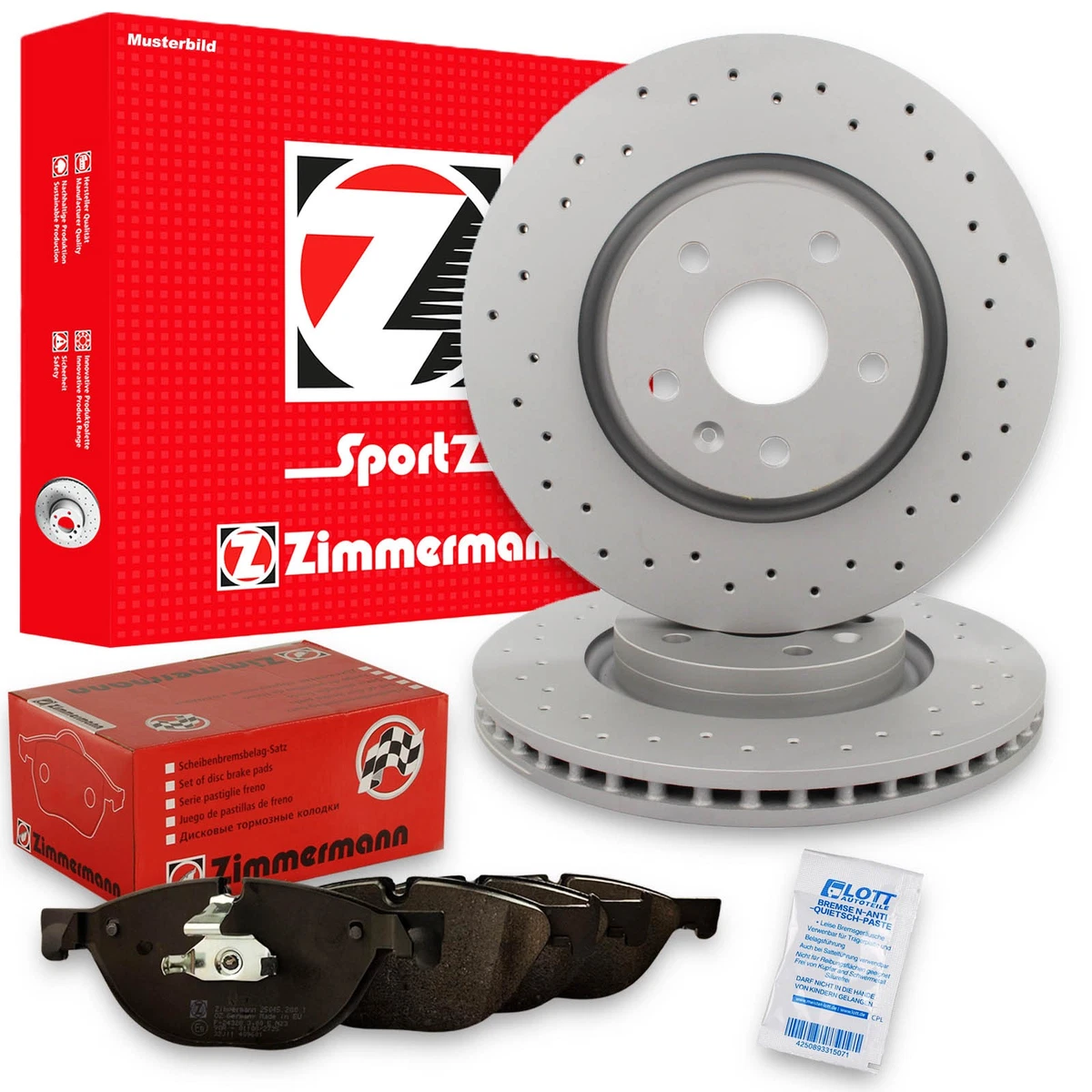 Забезпечте безпеку з Zimmermann для SKODA FABIA I (6Y2) 1.9 TDI
